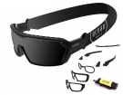 Chameleon Matte Black With Smoked Lens